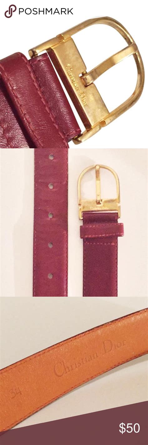 red christian dior belt|Christian Dior belt sale.